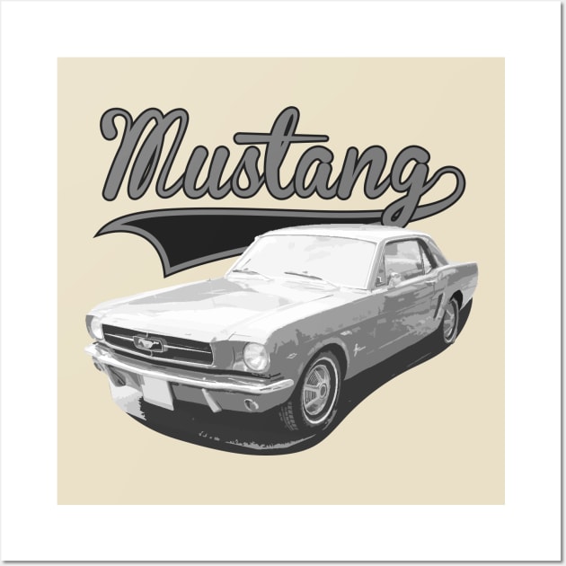 Mustang Wall Art by R4Design